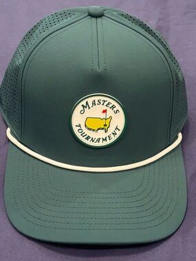 2026 Masters Tournament Rope Hat Augusta National Golf Green